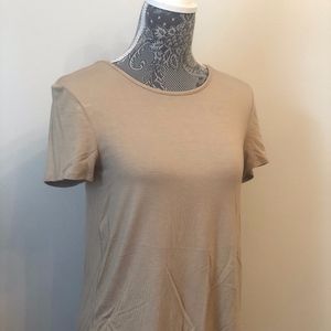 Women's tan t-shirt